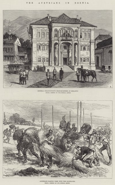 The Austrians in Bosnia by Sir John Charles Robinson